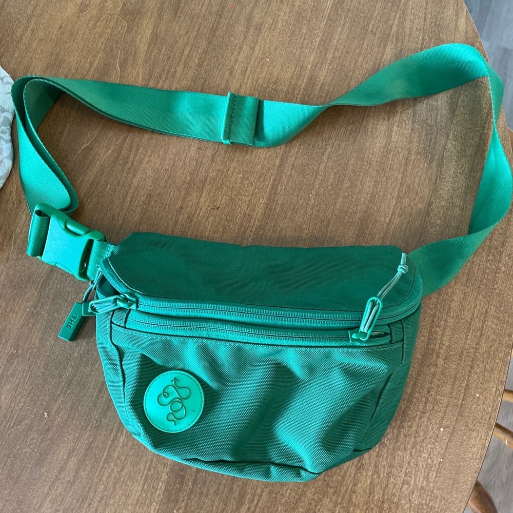 Baboon to the Moon green fannypack
